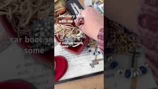 Car boot jewellery hunt - buy it or leave it? #carbootsale #thrifting #thriftwithme