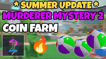 [ BEACH ] MURDERER MYSTERY 2 ☀️ AUTO FARM SCRIPT ⚡