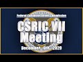 CSRIC VII Meeting - December 2020