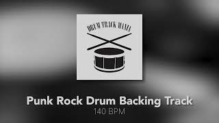 Punk Rock 140 BPM Drum Backing Track