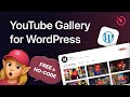 How to add YouTube Gallery tp WordPress website [FREE]