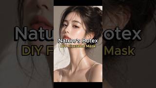 Nature Botox Flaxseed Mask for Instant Glow | DIY Anti-Aging Face Mask at Home #trending #skincare