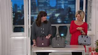 Dooney & Bourke Westwood Coated Cotton Zip Zip Satchel on QVC