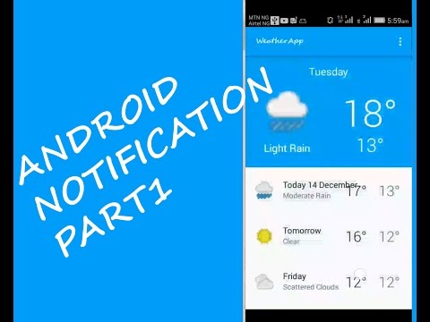 ANDROID NOTIFICATION PART1