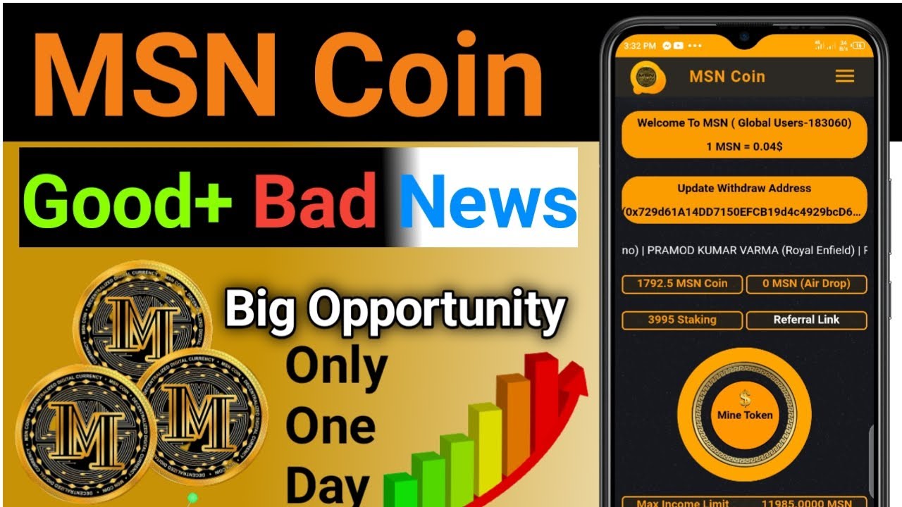 MSN Coin Good News + Bad News || MSN Coin Restaking|| MSN Coin 3X End Last Date || MSN Coin