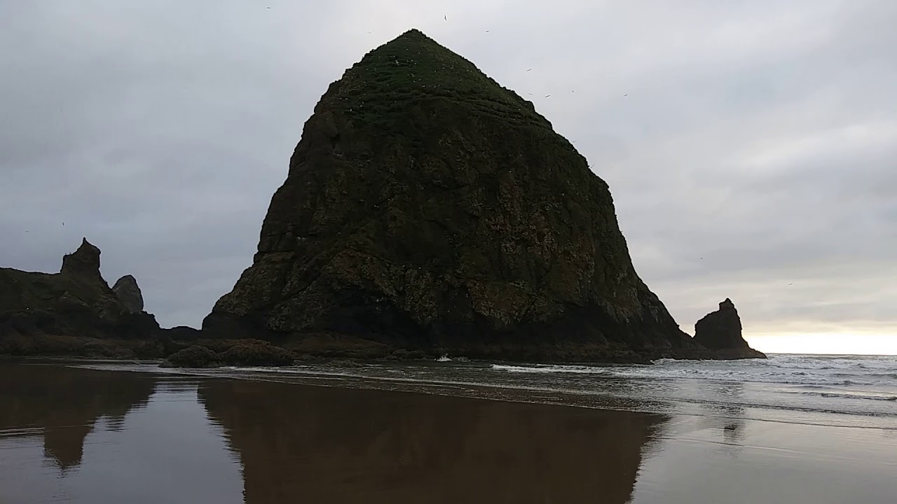 Haystack Rock - Cannon Beach, Oregon - YouTube