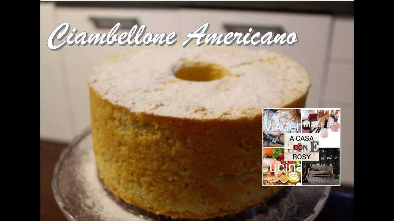 CHIFFON CAKE o Ciambellone Americano: la ricetta che lo rende Alto Soffice e Irressistibile!