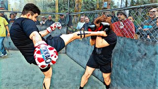 The Best Muay Thai fight in Streetbeefs Scrapyard History!