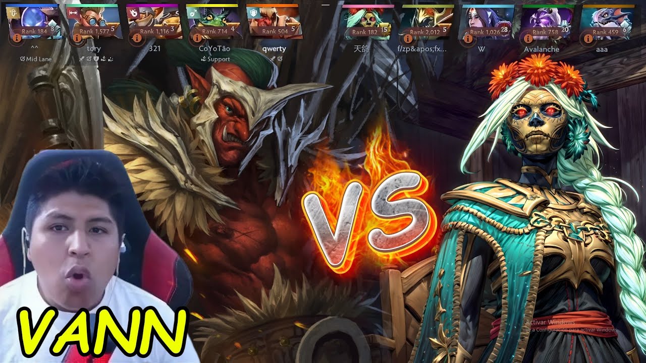 Troll Warlord no se rinde 💪 Vann vs Muerta en una partida complicada