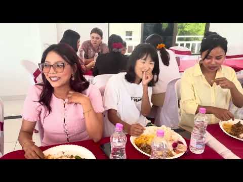Eigi students sing ga picnic chatpa