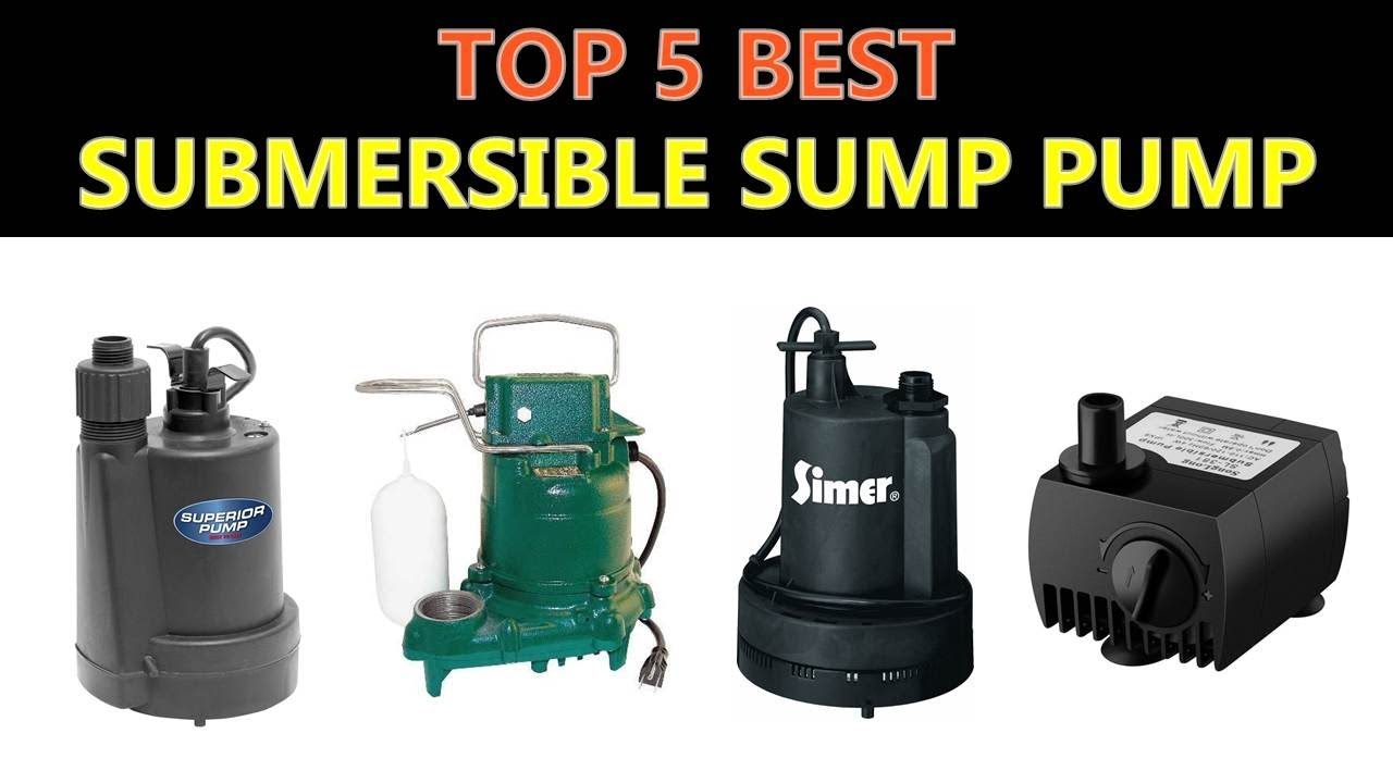 best sump pumps