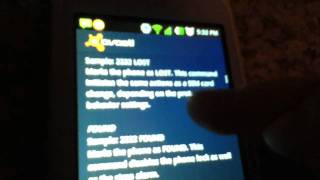 Android protection and anti theft software screenshot 4