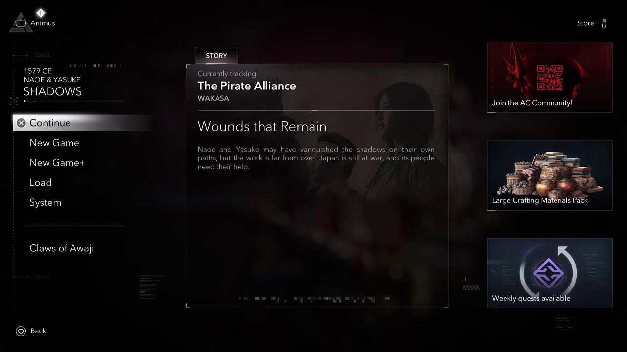 Journey of Yasuke Naoe  || Assassin's Creed Shadows || GAMEPLAY ||