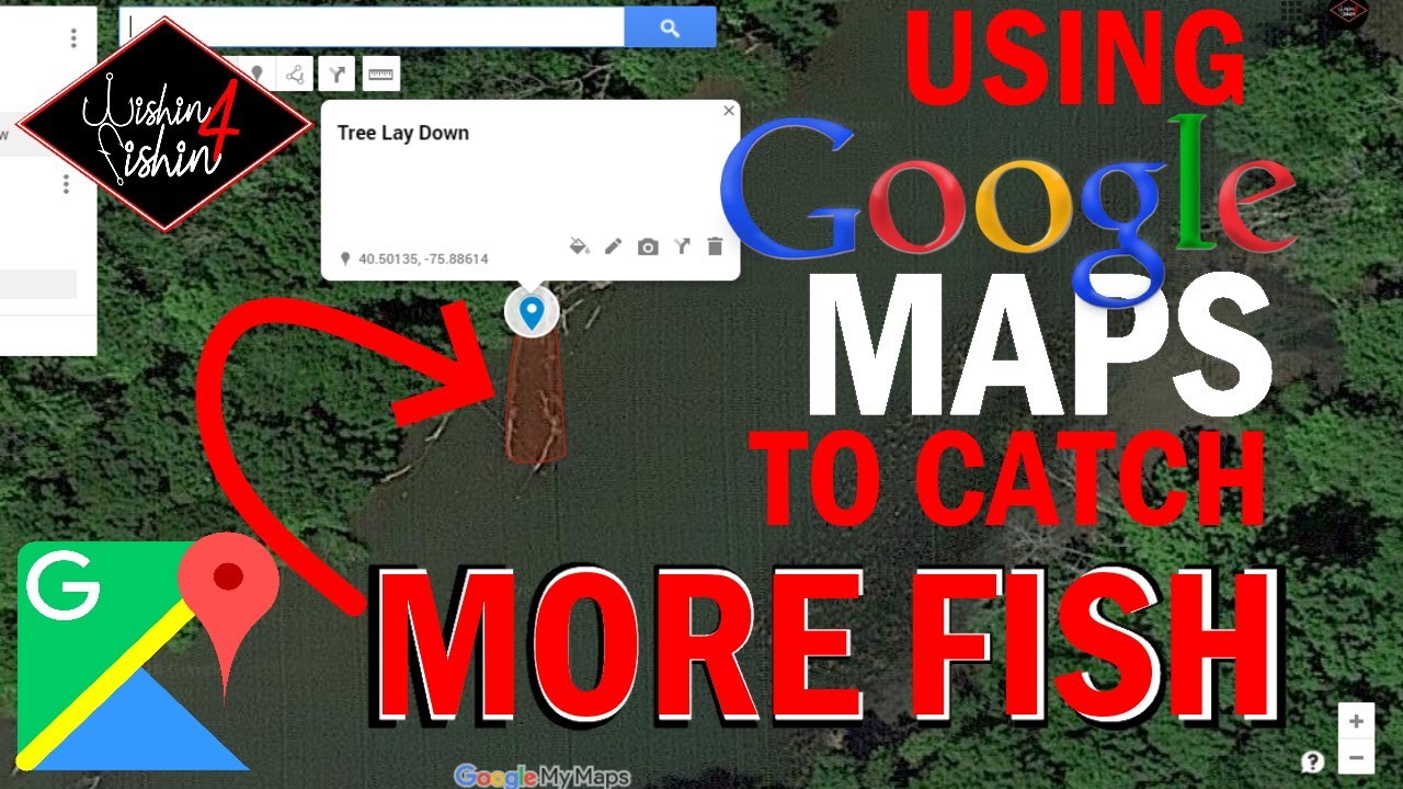 Using Google Maps to Improve your Fishing!