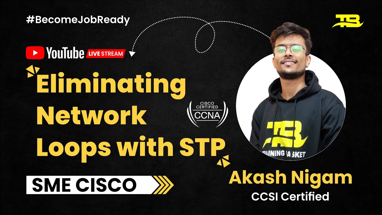 Eliminating Network Loops with STP | CCNA Tutorial | CCNA Free Training Course 200-301