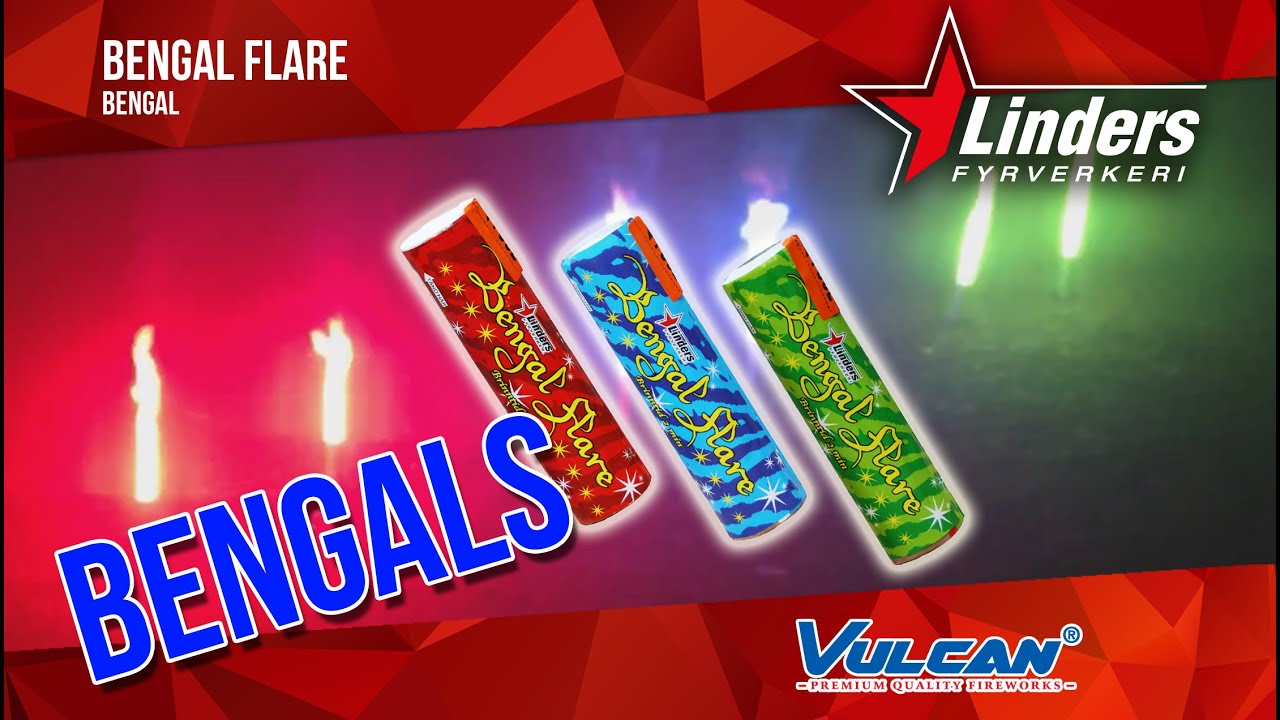 Bengal Flares - Linders Fyrverkeri - Vulcan