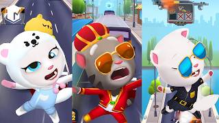 Talking Tom Gold Run - All Best Funny Fails & Falls Moments Compilation 🙀🫣🐶 screenshot 4