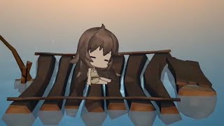 If Waterworld was a Videogame this would be the One | A Girl Adrift (Mobile Game) screenshot 2