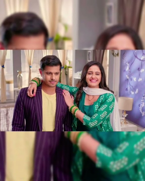 Virat And❤️Sai Romance🥰Front Of Patralekha Sairatvm#couple#drama#serials#BYIS#love#Shorts#Ghkkpm