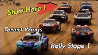 Dakar Desert Rally Gameplay Desert Wings Rally Stage 1 screenshot 1