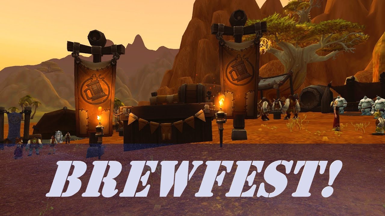 Brewfest! Wow Quest Brewfest Event Horde YouTube