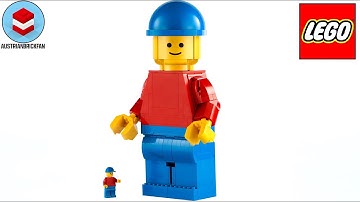 LEGO 40649 Up Scaled LEGO Minifigure - LEGO Speed Build Review