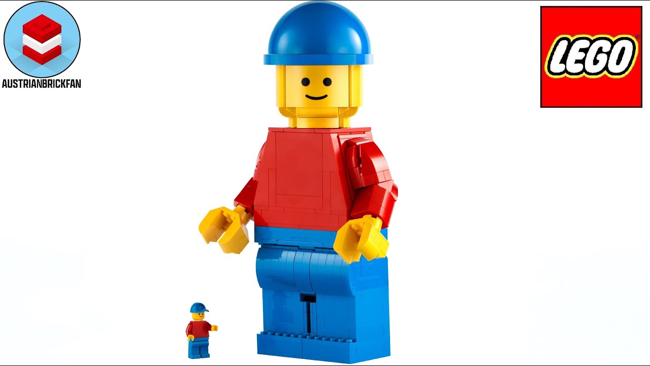 Review LEGO 40649 Up-Scaled LEGO Minifigure - HelloBricks