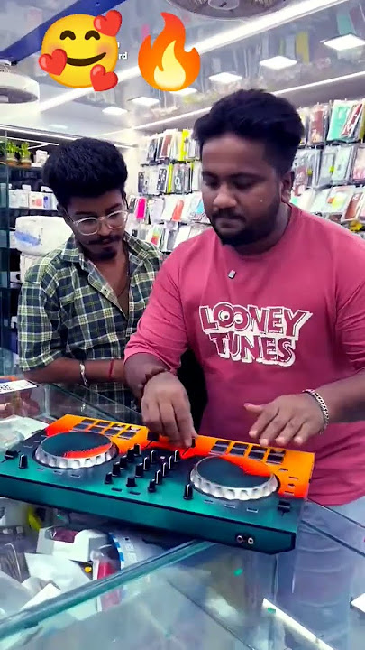 Pioneer DJ DDJ-FLX4 2-Deck Rekordbox and Serato DJ Controller Black convert to dual shared skin