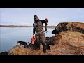 Mink hunting in Iceland with the West Viking aka Vargurinn.  part 1/4