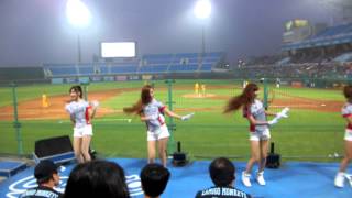 20150314 Lamigo 熱身賽 Amis&Mia 新應援曲 (爽啦  台語發音)