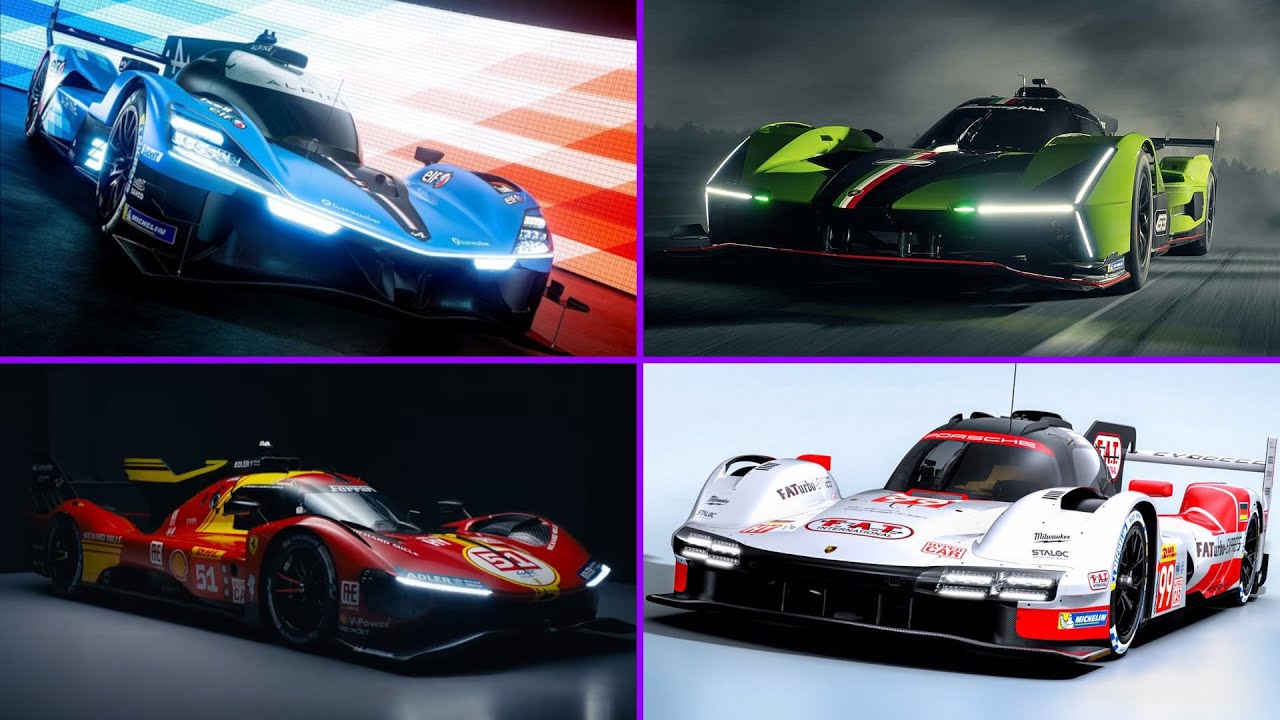 Every Hypercar Entry for The WEC 2024 Season YouTube