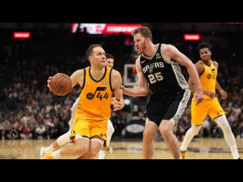 Utah Jazz vs San Antonio Spurs Full Game Highlights | December 27 | 2022 NBA Season