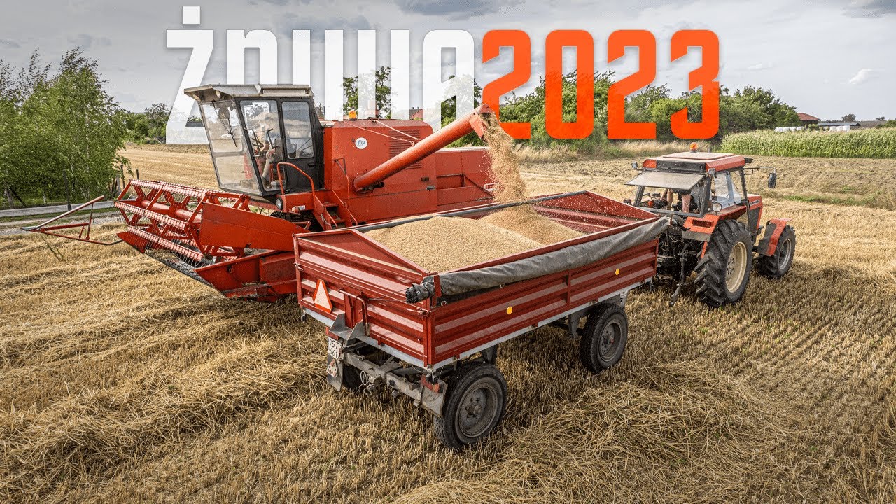 ✔Bizon Z056 ✔Ursus 1224/C360 ☀ŻNIWA 2023☀ GR Skowronek