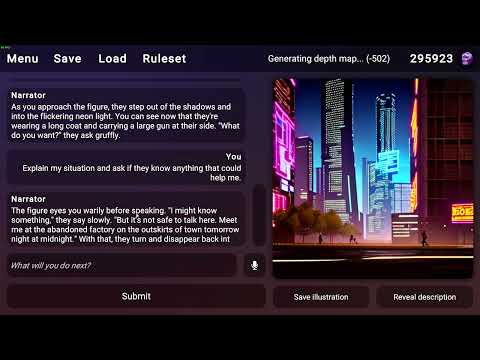 Dreamio: AI-Powered Adventures — Gameplay Video