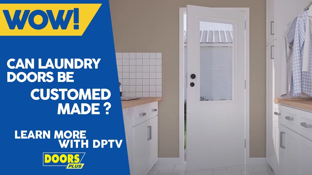 Can Laundry Doors Be Custom Made ? Doors Plus YouTube
