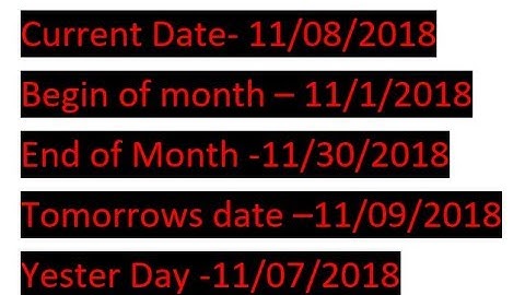 Date functions in uipath rpa tutorials