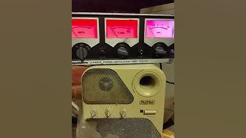 Remote Controlled Back lit (LED) Micronta 3 Range POWER/MODULATION/SWR TESTER