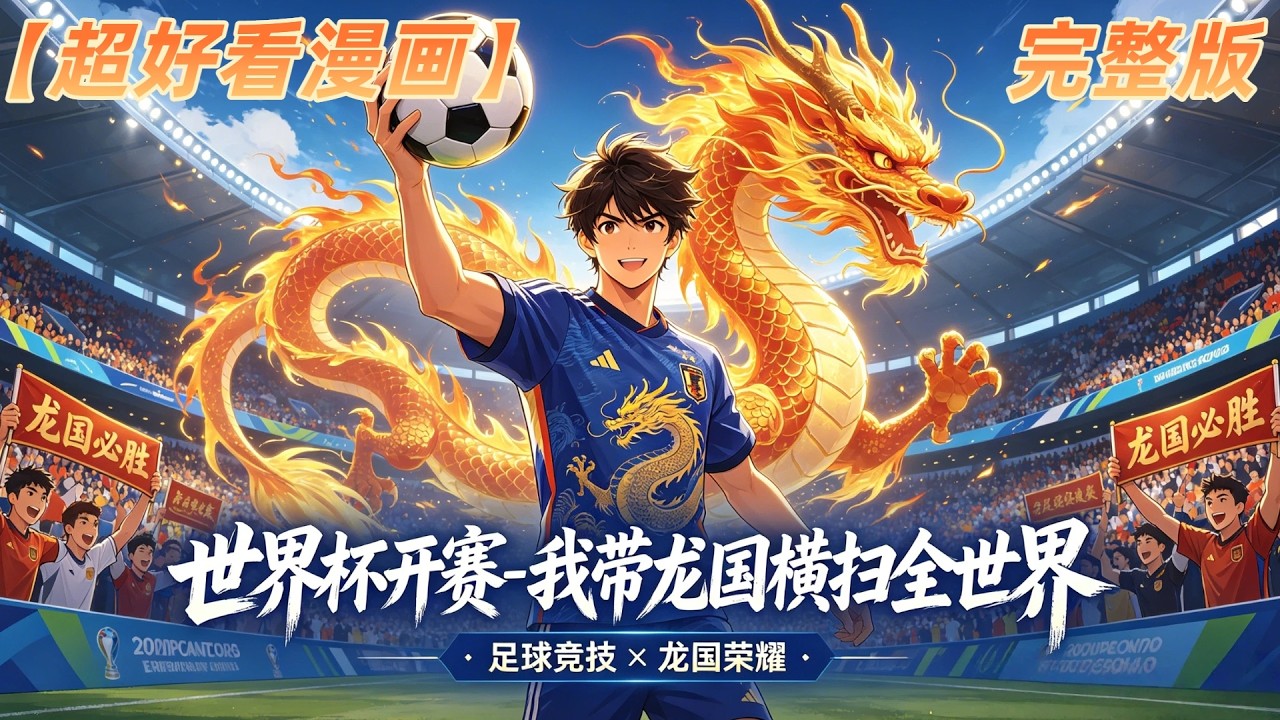 綠茵系統：帶龍國隊橫掃世界盃