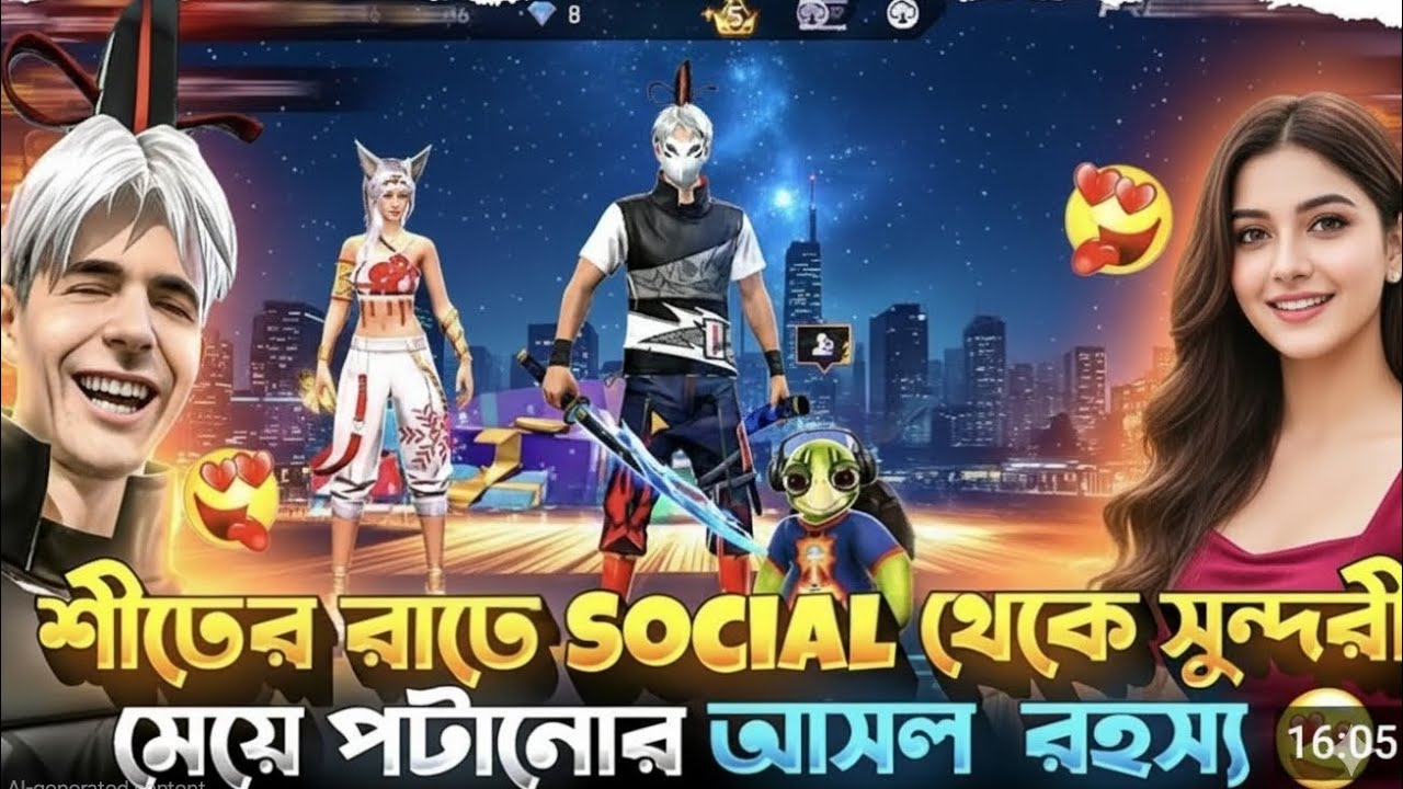 শীতের রাতে SOCIAL থেকে সুন্দরী মেয়ে পটানোর আসল রহস্য 😂