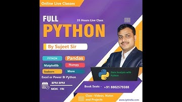 Day-1 : Python Coding Class for Data Analysis Course Introduction
