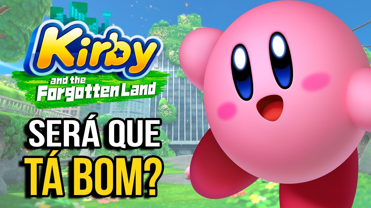 Saiu a tradução do Kirby and the Forgotten Land PTBR 