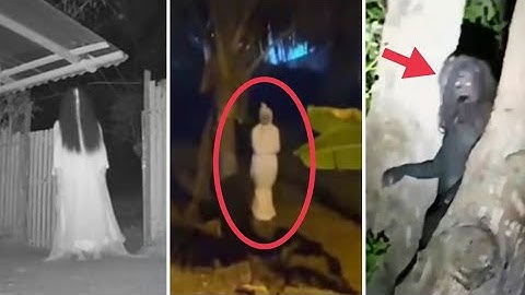 10 PENAMPAKAN HANTU TERJELAS DAN TERSERAM YANG LAGI VIRAL DI INTERNET - Creepy Video