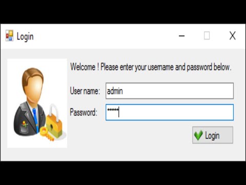 C# Tutorial - Login With User Authentication #1 | FoxLearn