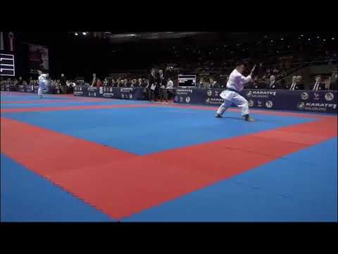 Future WKF World Kata Champion? Kazumasa Moto (JPN)- Karate 1 Series A Salzburg