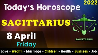 Sagittarius Horoscope for Today Aj Ka Din Kaisa Rahe Ga Aaj Ka Din Daily Horo 08 April 2022