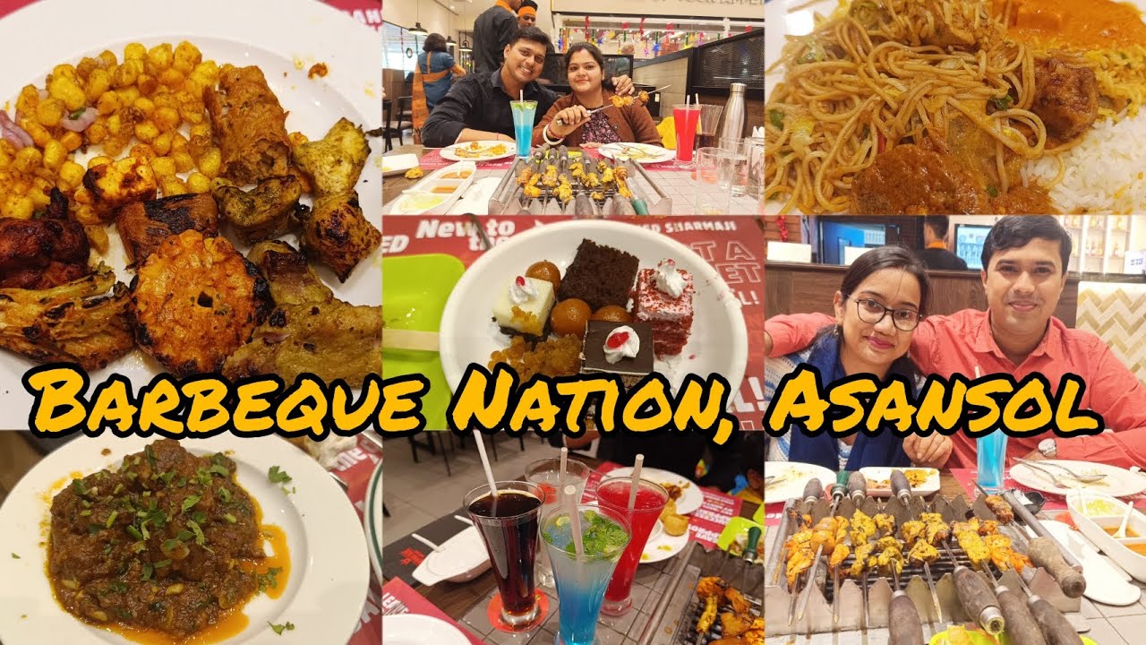 Barbeque Nation Asansol Unlimited food buffet Unlimited Mutton, Chicken & Fish YouTube