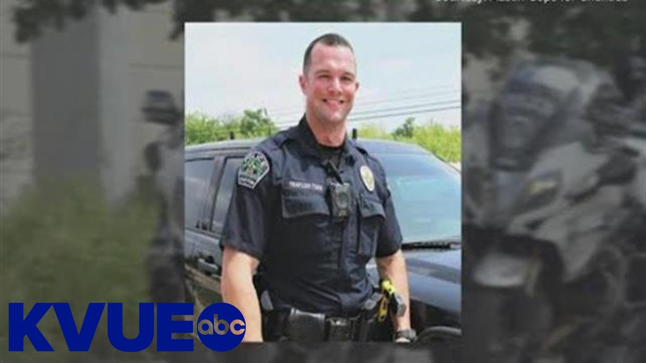 Procession Honors Fallen Apd Officer Kvue Youtube