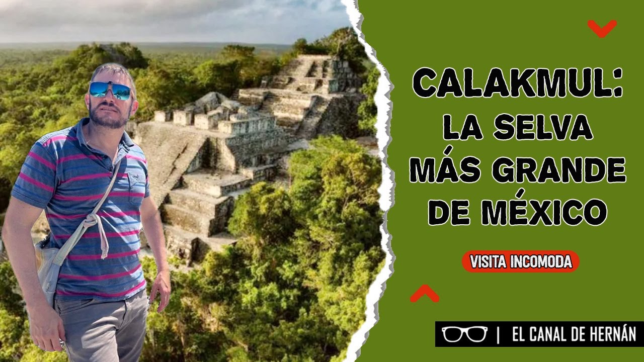 CALAKMUL la SELVA más GRANDE de MÉXICO | Hernán Gómez
