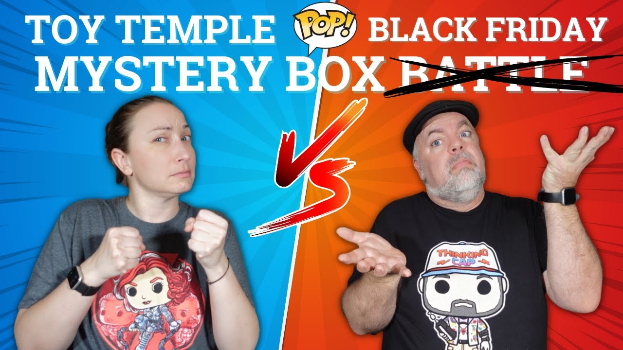 What Mystery Box Battle? Black Friday Toy Temple Funko Pop Mystery Box
