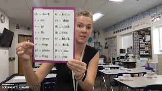 Phonics Chart 6 - Abeka